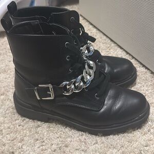 steve madden short black boots